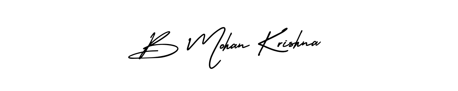 Best and Professional Signature Style for B Mohan Krishna. AmerikaSignatureDemo-Regular Best Signature Style Collection. B Mohan Krishna signature style 3 images and pictures png