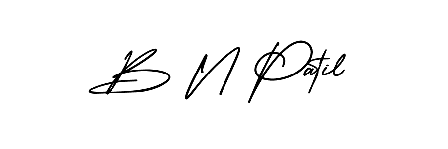 Similarly AmerikaSignatureDemo-Regular is the best handwritten signature design. Signature creator online .You can use it as an online autograph creator for name B N Patil. B N Patil signature style 3 images and pictures png