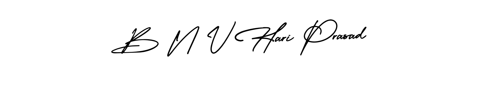 Also we have B N V Hari Prasad name is the best signature style. Create professional handwritten signature collection using AmerikaSignatureDemo-Regular autograph style. B N V Hari Prasad signature style 3 images and pictures png