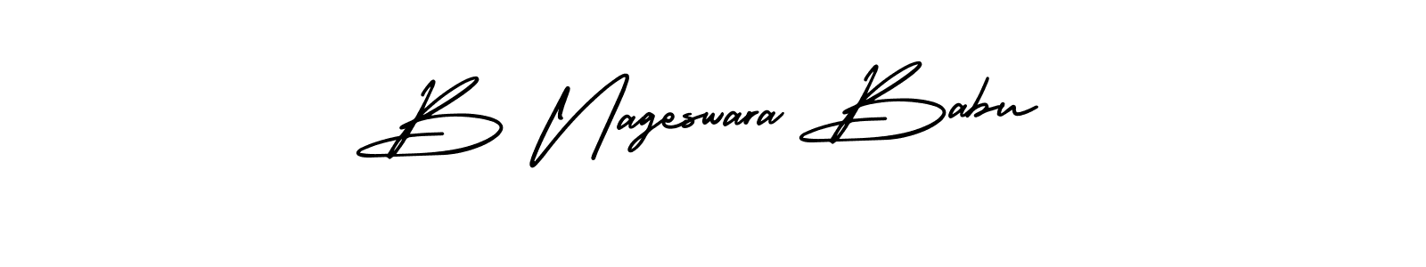 if you are searching for the best signature style for your name B Nageswara Babu. so please give up your signature search. here we have designed multiple signature styles  using AmerikaSignatureDemo-Regular. B Nageswara Babu signature style 3 images and pictures png