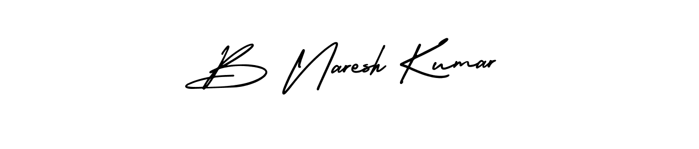 How to Draw B Naresh Kumar signature style? AmerikaSignatureDemo-Regular is a latest design signature styles for name B Naresh Kumar. B Naresh Kumar signature style 3 images and pictures png