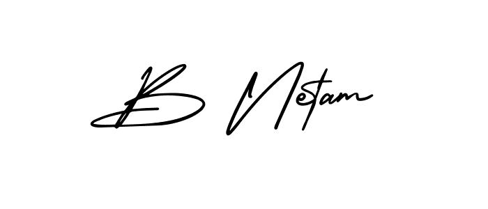 Also You can easily find your signature by using the search form. We will create B Netam name handwritten signature images for you free of cost using AmerikaSignatureDemo-Regular sign style. B Netam signature style 3 images and pictures png