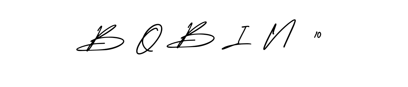 Check out images of Autograph of B O B I  N  10 name. Actor B O B I  N  10 Signature Style. AmerikaSignatureDemo-Regular is a professional sign style online. B O B I  N  10 signature style 3 images and pictures png