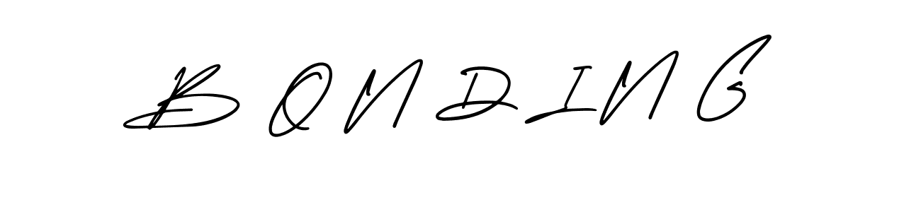 Make a beautiful signature design for name B O N D I N G. Use this online signature maker to create a handwritten signature for free. B O N D I N G signature style 3 images and pictures png