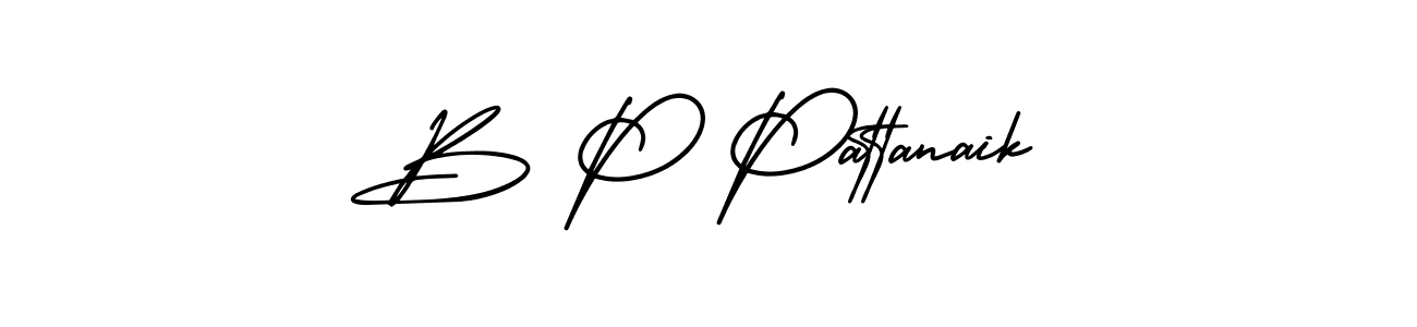 B P Pattanaik stylish signature style. Best Handwritten Sign (AmerikaSignatureDemo-Regular) for my name. Handwritten Signature Collection Ideas for my name B P Pattanaik. B P Pattanaik signature style 3 images and pictures png