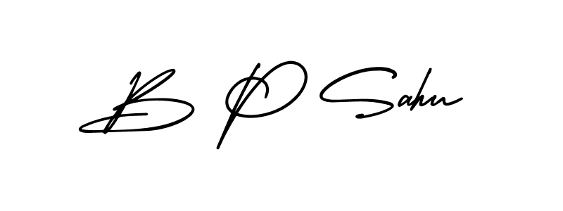 It looks lik you need a new signature style for name B P Sahu. Design unique handwritten (AmerikaSignatureDemo-Regular) signature with our free signature maker in just a few clicks. B P Sahu signature style 3 images and pictures png