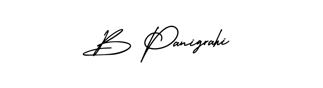 Also You can easily find your signature by using the search form. We will create B Panigrahi name handwritten signature images for you free of cost using AmerikaSignatureDemo-Regular sign style. B Panigrahi signature style 3 images and pictures png