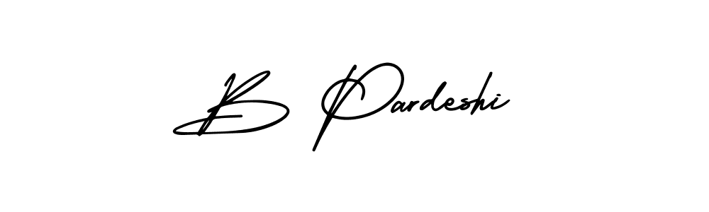 Best and Professional Signature Style for B Pardeshi. AmerikaSignatureDemo-Regular Best Signature Style Collection. B Pardeshi signature style 3 images and pictures png