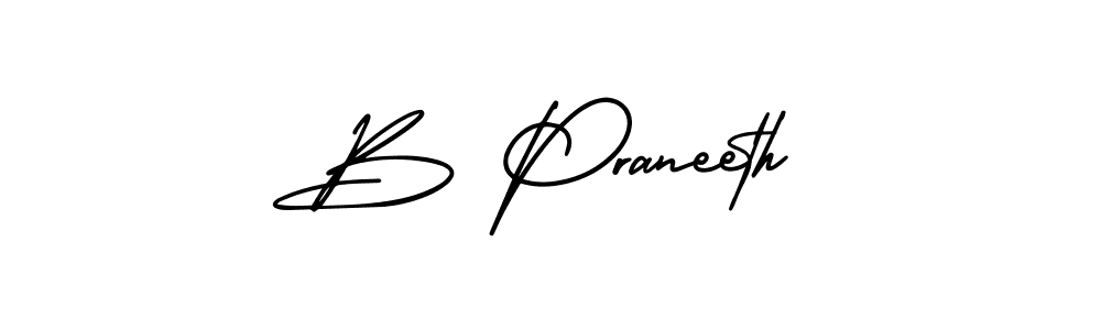 Once you've used our free online signature maker to create your best signature AmerikaSignatureDemo-Regular style, it's time to enjoy all of the benefits that B Praneeth name signing documents. B Praneeth signature style 3 images and pictures png