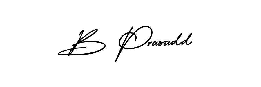 Best and Professional Signature Style for B Prasadd. AmerikaSignatureDemo-Regular Best Signature Style Collection. B Prasadd signature style 3 images and pictures png