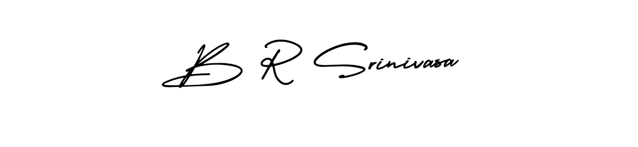 This is the best signature style for the B R Srinivasa name. Also you like these signature font (AmerikaSignatureDemo-Regular). Mix name signature. B R Srinivasa signature style 3 images and pictures png