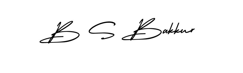 Also we have B S Bakkur name is the best signature style. Create professional handwritten signature collection using AmerikaSignatureDemo-Regular autograph style. B S Bakkur signature style 3 images and pictures png