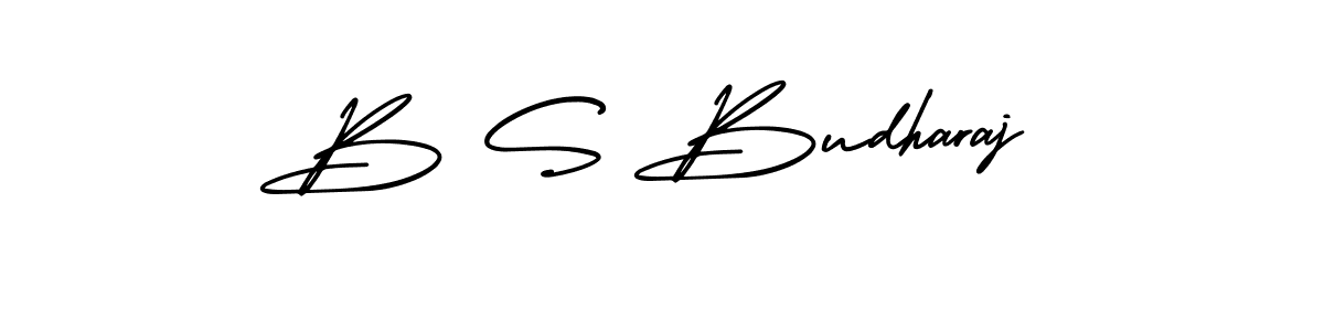 Best and Professional Signature Style for B S Budharaj. AmerikaSignatureDemo-Regular Best Signature Style Collection. B S Budharaj signature style 3 images and pictures png