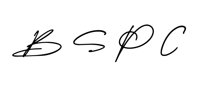 It looks lik you need a new signature style for name B S P C. Design unique handwritten (AmerikaSignatureDemo-Regular) signature with our free signature maker in just a few clicks. B S P C signature style 3 images and pictures png
