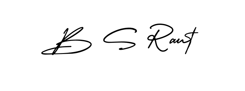 It looks lik you need a new signature style for name B S Raut. Design unique handwritten (AmerikaSignatureDemo-Regular) signature with our free signature maker in just a few clicks. B S Raut signature style 3 images and pictures png