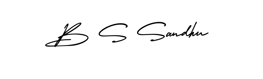 Make a beautiful signature design for name B S Sandhu. Use this online signature maker to create a handwritten signature for free. B S Sandhu signature style 3 images and pictures png