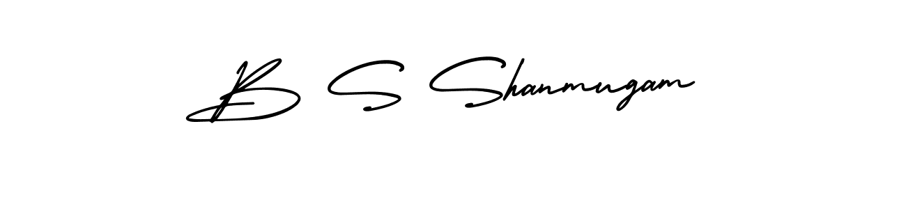 Make a short B S Shanmugam signature style. Manage your documents anywhere anytime using AmerikaSignatureDemo-Regular. Create and add eSignatures, submit forms, share and send files easily. B S Shanmugam signature style 3 images and pictures png