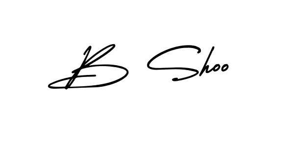 if you are searching for the best signature style for your name B Shoo. so please give up your signature search. here we have designed multiple signature styles  using AmerikaSignatureDemo-Regular. B Shoo signature style 3 images and pictures png