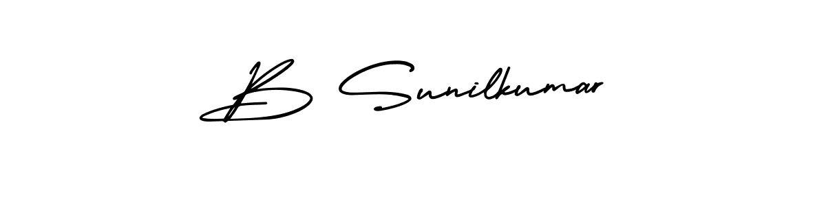 Here are the top 10 professional signature styles for the name B Sunilkumar. These are the best autograph styles you can use for your name. B Sunilkumar signature style 3 images and pictures png