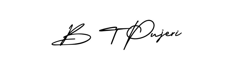 Once you've used our free online signature maker to create your best signature AmerikaSignatureDemo-Regular style, it's time to enjoy all of the benefits that B T Pujeri name signing documents. B T Pujeri signature style 3 images and pictures png