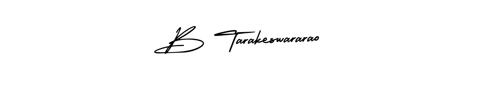 How to make B Tarakeswararao signature? AmerikaSignatureDemo-Regular is a professional autograph style. Create handwritten signature for B Tarakeswararao name. B Tarakeswararao signature style 3 images and pictures png