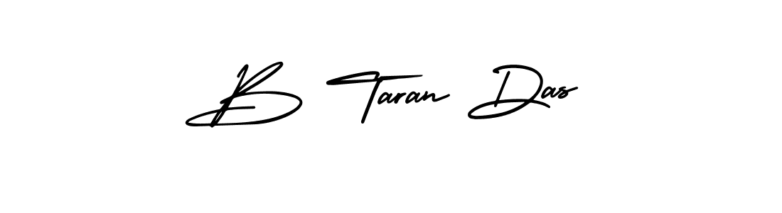 Design your own signature with our free online signature maker. With this signature software, you can create a handwritten (AmerikaSignatureDemo-Regular) signature for name B Taran Das. B Taran Das signature style 3 images and pictures png