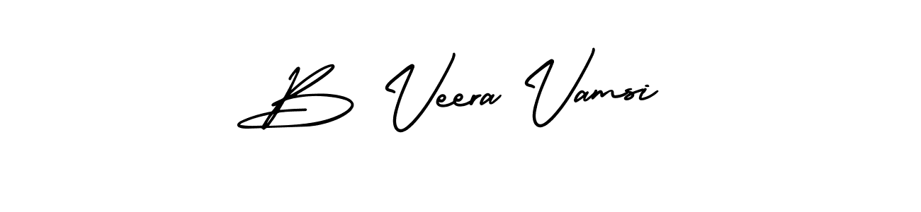 AmerikaSignatureDemo-Regular is a professional signature style that is perfect for those who want to add a touch of class to their signature. It is also a great choice for those who want to make their signature more unique. Get B Veera Vamsi name to fancy signature for free. B Veera Vamsi signature style 3 images and pictures png