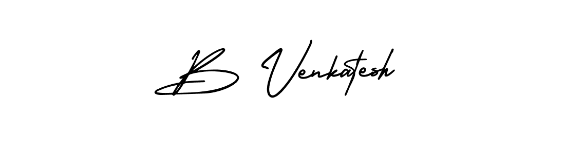 It looks lik you need a new signature style for name B Venkatesh. Design unique handwritten (AmerikaSignatureDemo-Regular) signature with our free signature maker in just a few clicks. B Venkatesh signature style 3 images and pictures png
