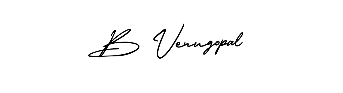 Make a beautiful signature design for name B Venugopal. Use this online signature maker to create a handwritten signature for free. B Venugopal signature style 3 images and pictures png