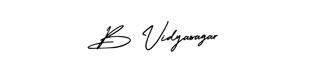 AmerikaSignatureDemo-Regular is a professional signature style that is perfect for those who want to add a touch of class to their signature. It is also a great choice for those who want to make their signature more unique. Get B Vidyasagar name to fancy signature for free. B Vidyasagar signature style 3 images and pictures png