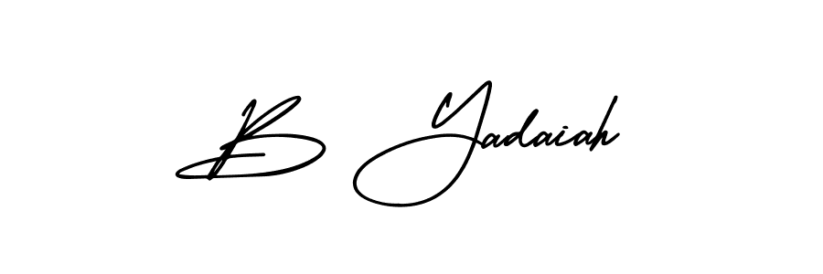 Once you've used our free online signature maker to create your best signature AmerikaSignatureDemo-Regular style, it's time to enjoy all of the benefits that B Yadaiah name signing documents. B Yadaiah signature style 3 images and pictures png