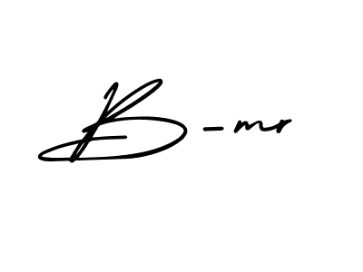 Design your own signature with our free online signature maker. With this signature software, you can create a handwritten (AmerikaSignatureDemo-Regular) signature for name B-mr. B-mr signature style 3 images and pictures png