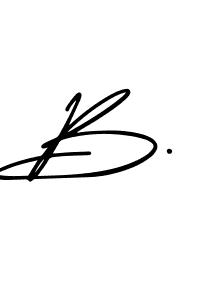The best way (AmerikaSignatureDemo-Regular) to make a short signature is to pick only two or three words in your name. The name B. include a total of six letters. For converting this name. B. signature style 3 images and pictures png