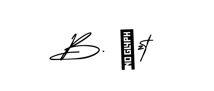 How to make B. Özt signature? AmerikaSignatureDemo-Regular is a professional autograph style. Create handwritten signature for B. Özt name. B. Özt signature style 3 images and pictures png