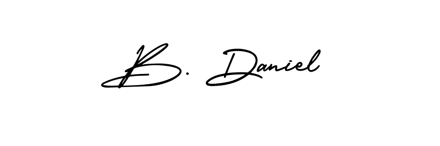 Also we have B. Daniel name is the best signature style. Create professional handwritten signature collection using AmerikaSignatureDemo-Regular autograph style. B. Daniel signature style 3 images and pictures png