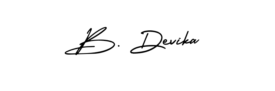 See photos of B. Devika official signature by Spectra . Check more albums & portfolios. Read reviews & check more about AmerikaSignatureDemo-Regular font. B. Devika signature style 3 images and pictures png