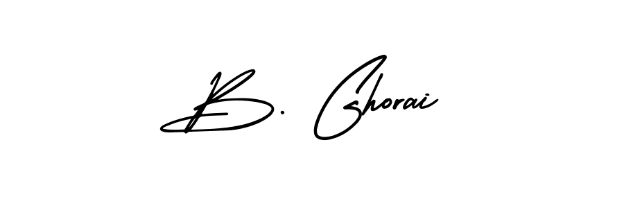 if you are searching for the best signature style for your name B. Ghorai. so please give up your signature search. here we have designed multiple signature styles  using AmerikaSignatureDemo-Regular. B. Ghorai signature style 3 images and pictures png