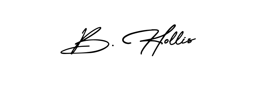 Also we have B. Hollis name is the best signature style. Create professional handwritten signature collection using AmerikaSignatureDemo-Regular autograph style. B. Hollis signature style 3 images and pictures png