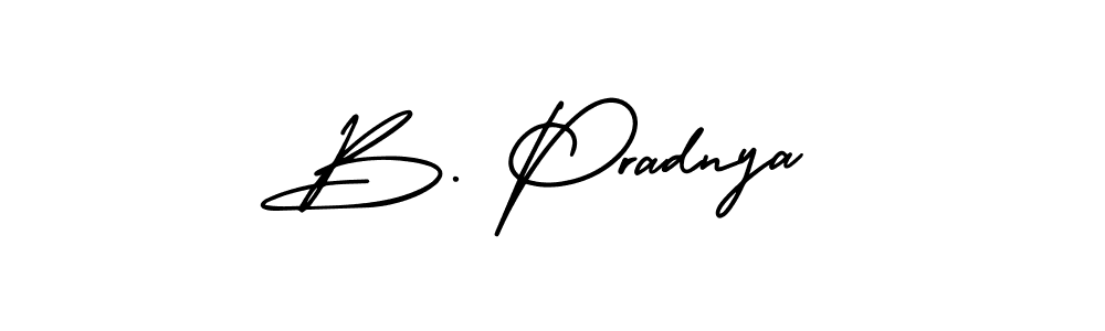 if you are searching for the best signature style for your name B. Pradnya. so please give up your signature search. here we have designed multiple signature styles  using AmerikaSignatureDemo-Regular. B. Pradnya signature style 3 images and pictures png