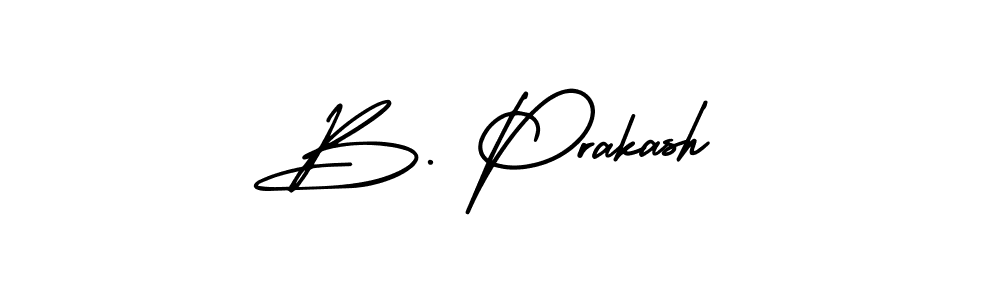 Make a beautiful signature design for name B. Prakash. Use this online signature maker to create a handwritten signature for free. B. Prakash signature style 3 images and pictures png