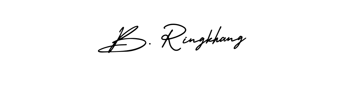 Here are the top 10 professional signature styles for the name B. Ringkhang. These are the best autograph styles you can use for your name. B. Ringkhang signature style 3 images and pictures png