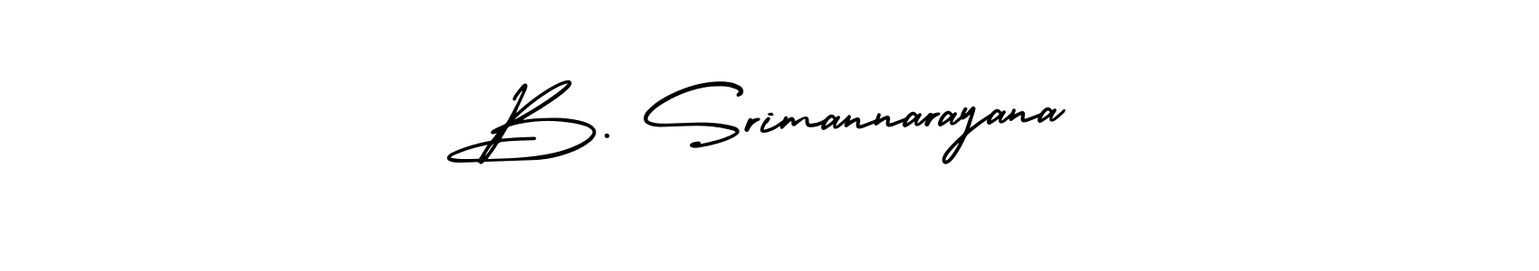 if you are searching for the best signature style for your name B. Srimannarayana. so please give up your signature search. here we have designed multiple signature styles  using AmerikaSignatureDemo-Regular. B. Srimannarayana signature style 3 images and pictures png