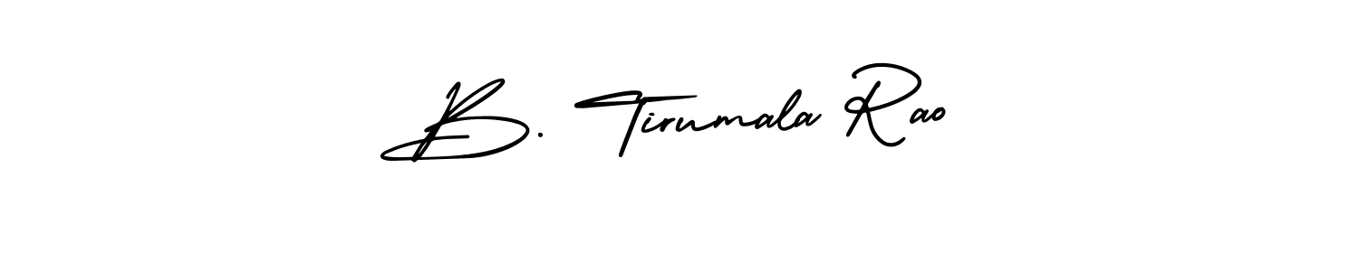 Similarly AmerikaSignatureDemo-Regular is the best handwritten signature design. Signature creator online .You can use it as an online autograph creator for name B. Tirumala Rao. B. Tirumala Rao signature style 3 images and pictures png