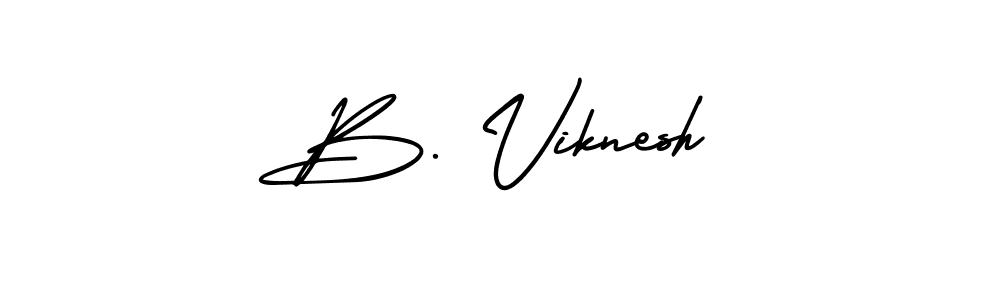 Check out images of Autograph of B. Viknesh name. Actor B. Viknesh Signature Style. AmerikaSignatureDemo-Regular is a professional sign style online. B. Viknesh signature style 3 images and pictures png