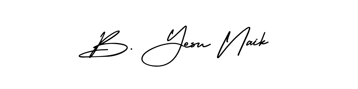 Similarly AmerikaSignatureDemo-Regular is the best handwritten signature design. Signature creator online .You can use it as an online autograph creator for name B. Yesu Naik. B. Yesu Naik signature style 3 images and pictures png