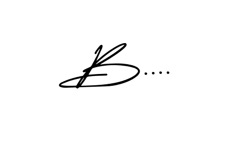 Use a signature maker to create a handwritten signature online. With this signature software, you can design (AmerikaSignatureDemo-Regular) your own signature for name B..... B.... signature style 3 images and pictures png