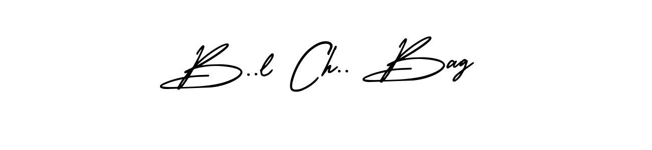 if you are searching for the best signature style for your name B..l Ch.. Bag. so please give up your signature search. here we have designed multiple signature styles  using AmerikaSignatureDemo-Regular. B..l Ch.. Bag signature style 3 images and pictures png