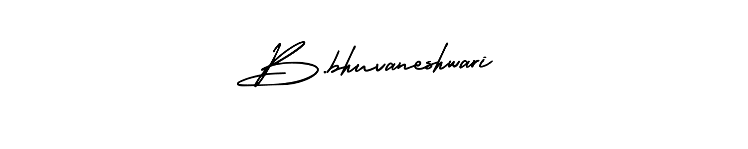 It looks lik you need a new signature style for name B.bhuvaneshwari. Design unique handwritten (AmerikaSignatureDemo-Regular) signature with our free signature maker in just a few clicks. B.bhuvaneshwari signature style 3 images and pictures png