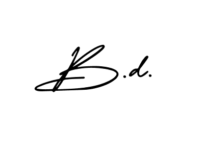 How to Draw B.d. signature style? AmerikaSignatureDemo-Regular is a latest design signature styles for name B.d.. B.d. signature style 3 images and pictures png