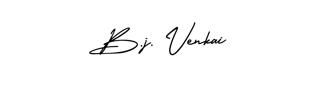 Similarly AmerikaSignatureDemo-Regular is the best handwritten signature design. Signature creator online .You can use it as an online autograph creator for name B.j. Venkai. B.j. Venkai signature style 3 images and pictures png